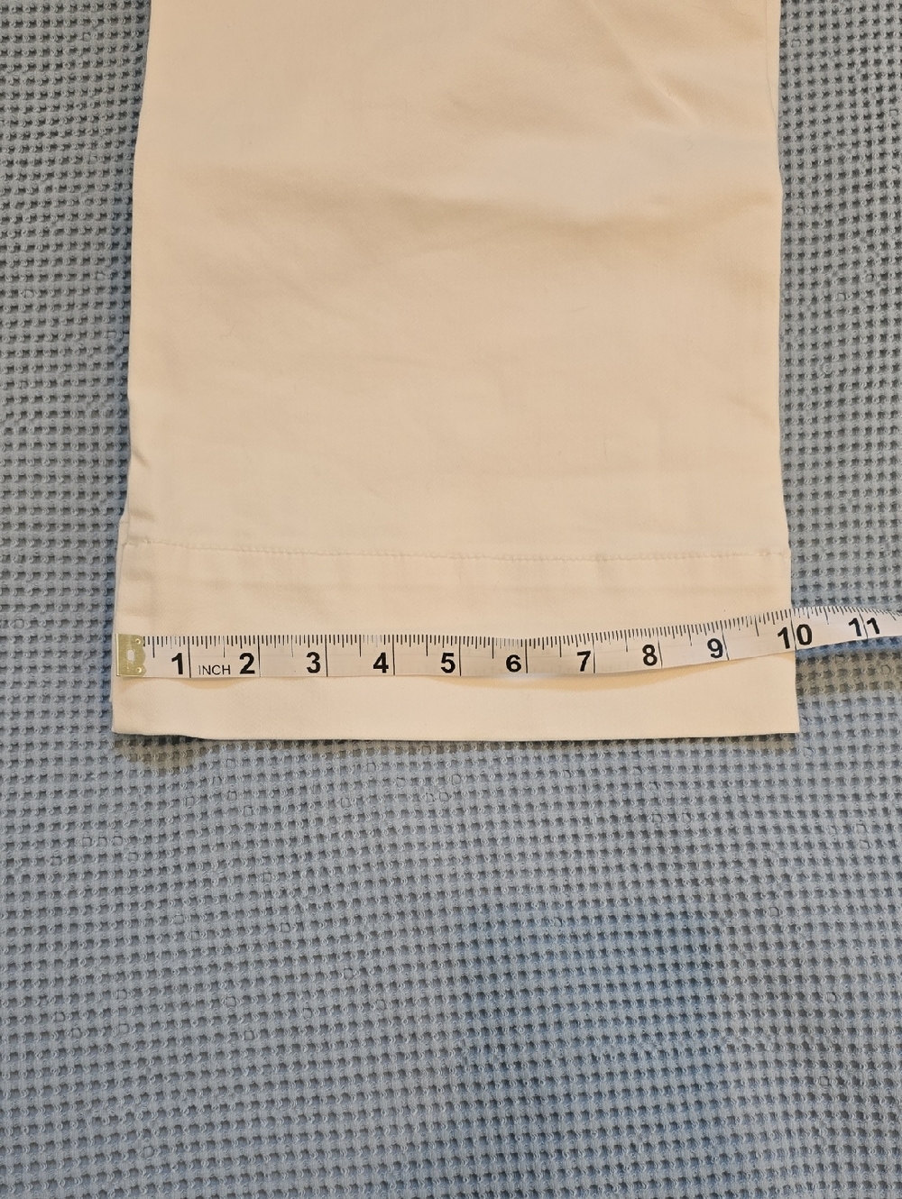 Cabi Women's White Wide Leg Pants Size 10 - Picture 11 of 13